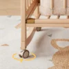 High-Quality Wooden Baby Crib Adjustable Height Crib Bed