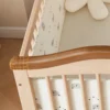 High-Quality Wooden Baby Crib Adjustable Height Crib Bed