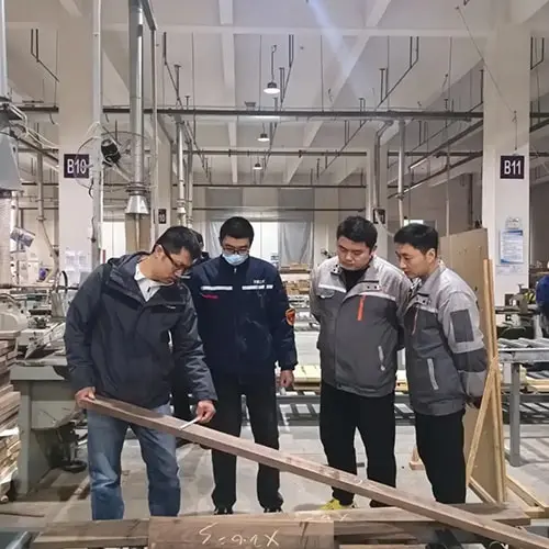 manna furniture factory quality control inspection