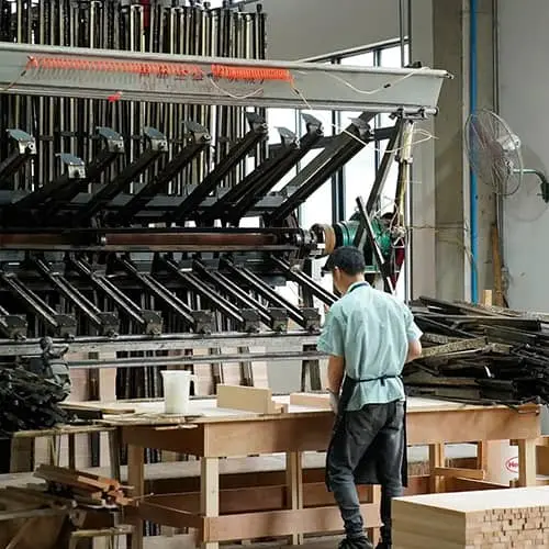 manna furniture factory solid wood processing workshop