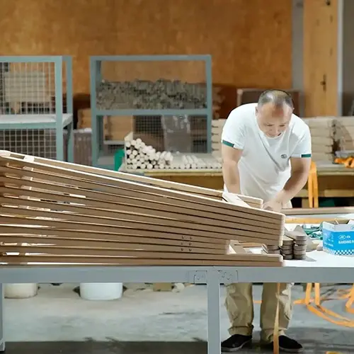 manna solid wood chair assembly craftsmanship
