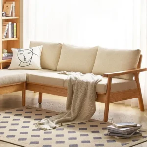 modern scandinavian 3 seater solid wood sofa modern scandinavian 3 seater solid wood sofa