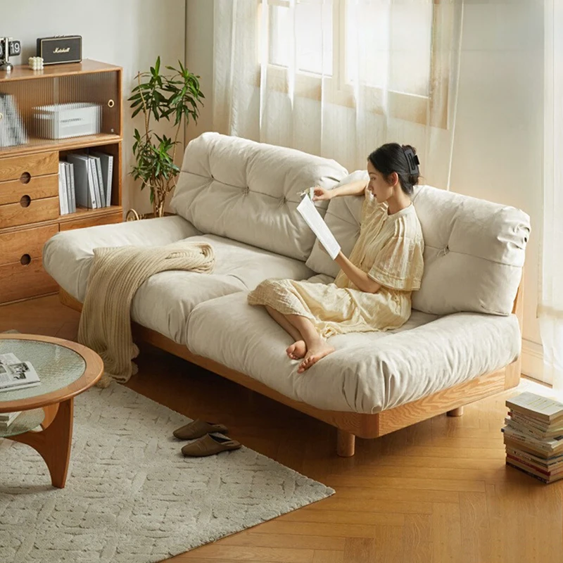 cream fabric cloud sofa reading lifestyle cream fabric cloud sofa reading lifestyle