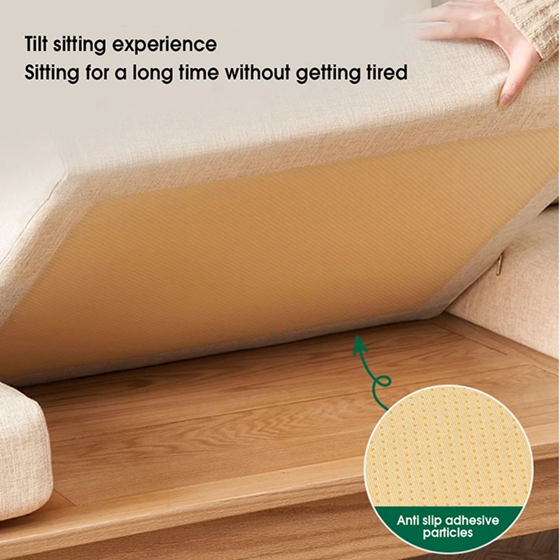 ergonomic tilt seating anti slip sofa cushion