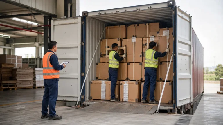 Furniture container loading checklist for export furniture shipments