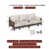 manna black walnut 4 seater sofa dimensions spec guide