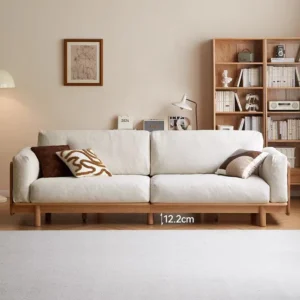 manna cream fabric sofa 12.2cm clearance living room
