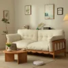 manna cream fabric sofa scalloped base living room manna cream fabric sofa scalloped base living room