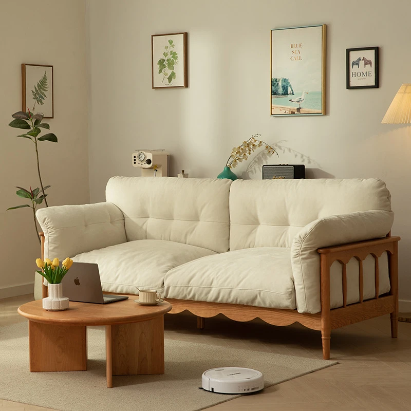 manna cream fabric sofa scalloped base living room manna cream fabric sofa scalloped base living room