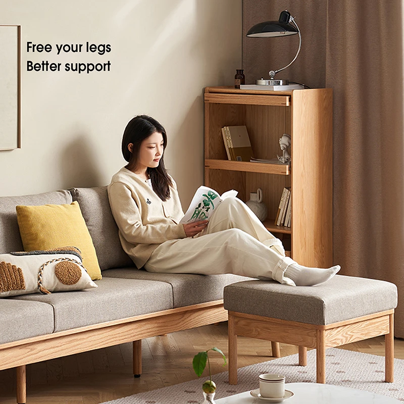 manna grey fabric sofa with footstool leg support manna grey fabric sofa with footstool leg support