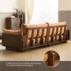 manna leather sofa reinforced solid wood corner blocks manna leather sofa reinforced solid wood corner blocks
