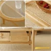 manna oak fluted glass oval coffee table material details manna oak fluted glass oval coffee table material details