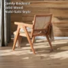 manna oak rattan armchair wabi sabi back view manna oak rattan armchair wabi sabi back view