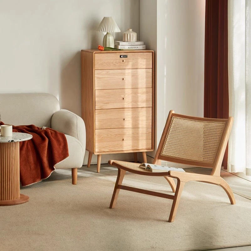 manna oak rattan lounge chair manna oak rattan lounge chair