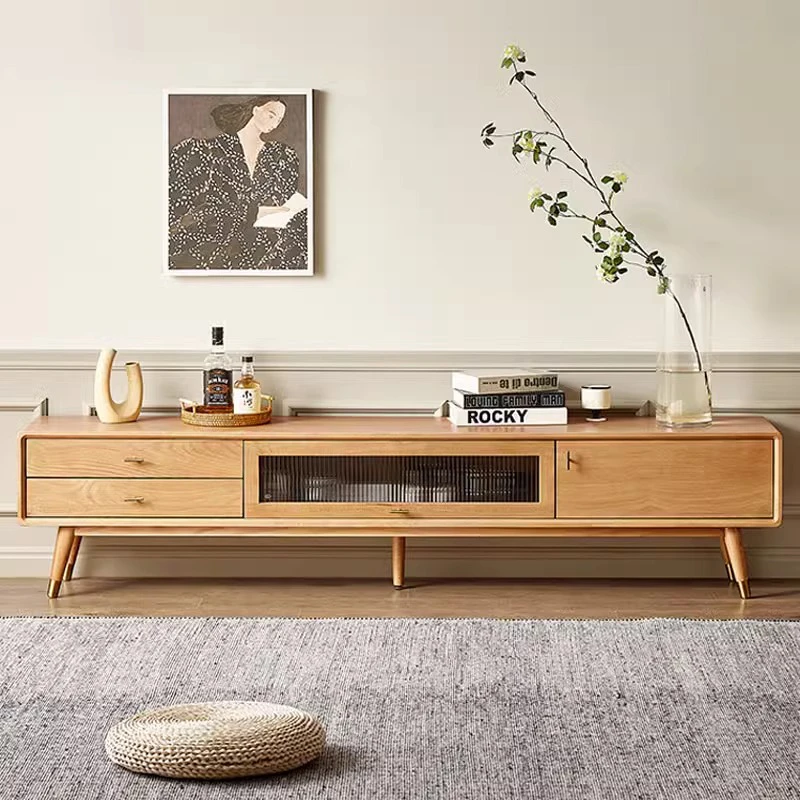 manna oak tv stand fluted glass brass accents manna oak tv stand fluted glass brass accents
