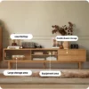 manna oak tv stand functional storage layout guide manna oak tv stand functional storage layout guide