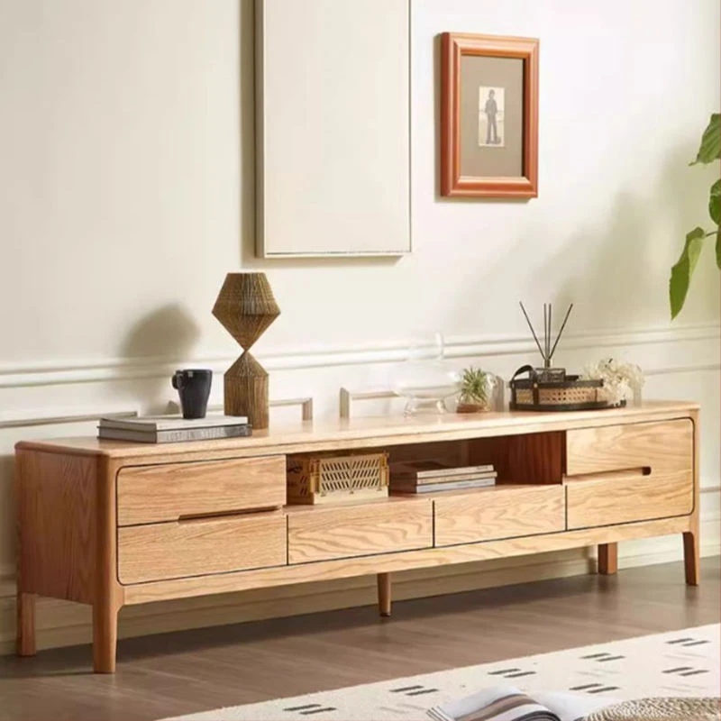 manna oak tv stand grooved handles open shelf manna oak tv stand grooved handles open shelf