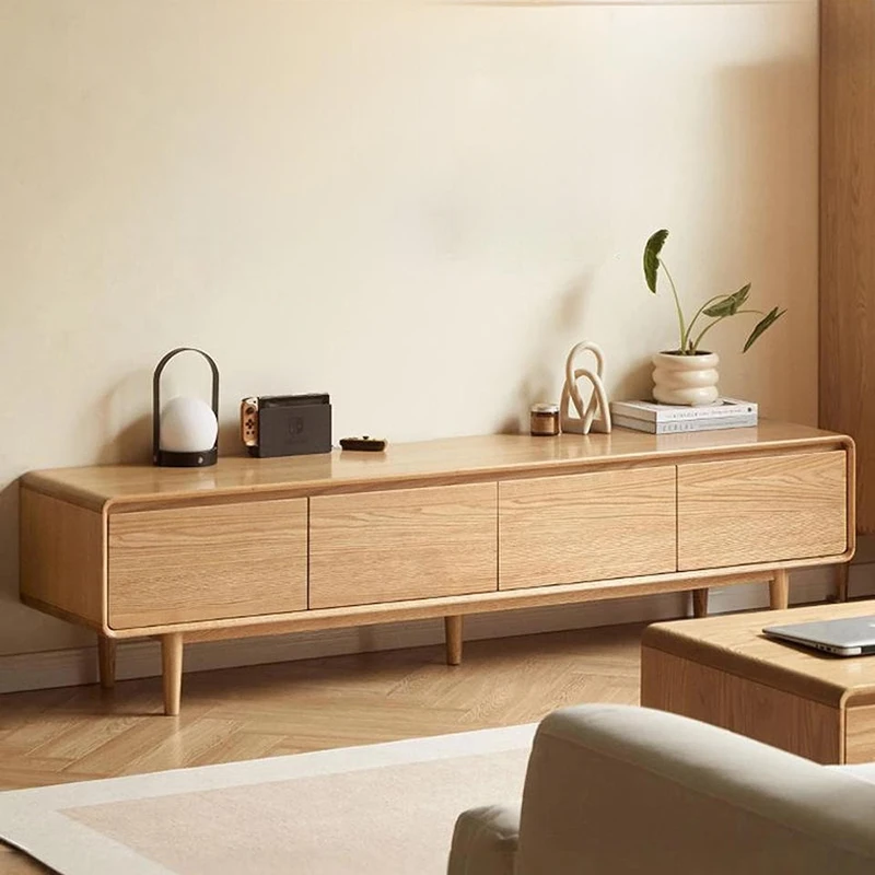 manna oak tv stand rounded edges living room manna oak tv stand rounded edges living room