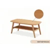 manna solid wood rectangular coffee table spec guide