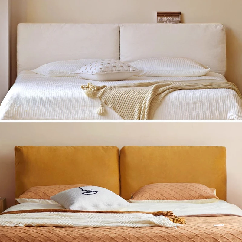Fabric headboard color options comparison for the oak bed frame