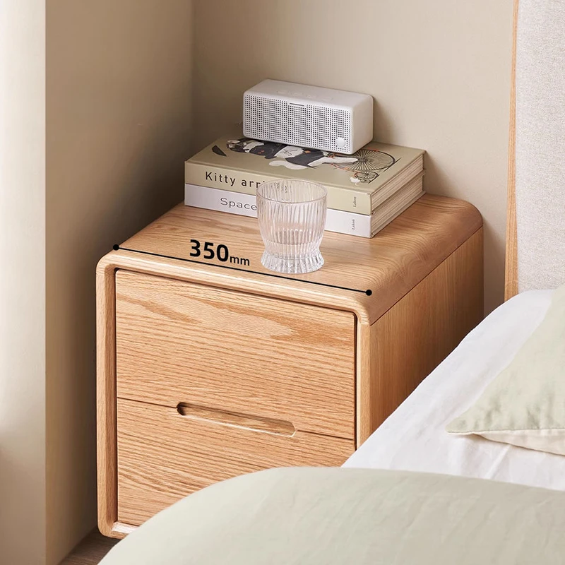 oak-nightstand-tabletop-width-measurement-detail Oak nightstand tabletop width measurement detail drawing view