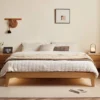 oak-platform-bed-dimension-parameters Oak platform bed dimension parameters chart with size figures