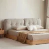 oak-platform-bed-product-size-dimensions-diagram Oak platform bed product size dimensions diagram with measurements