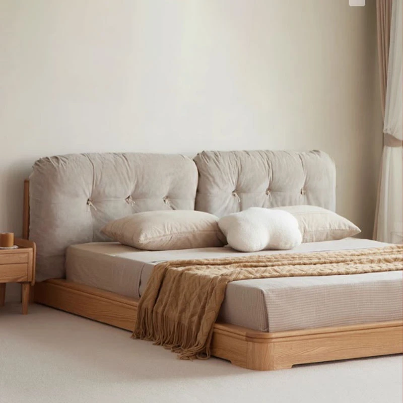oak-platform-bed-product-size-dimensions-diagram Oak platform bed product size dimensions diagram with measurements